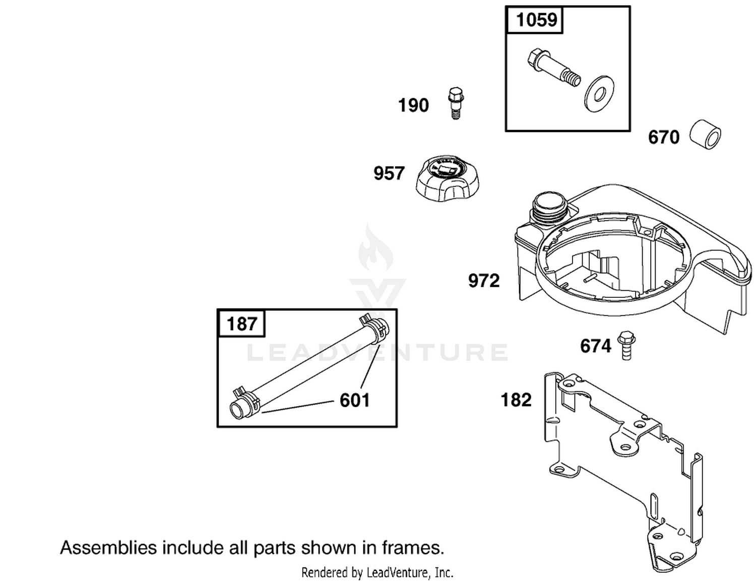 Engine Briggs  Stratton Model 122602-0150-E1 7