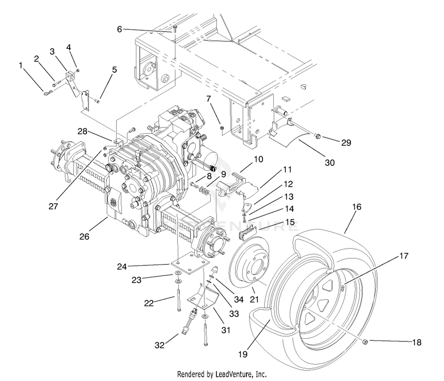 Front Axle Assembly