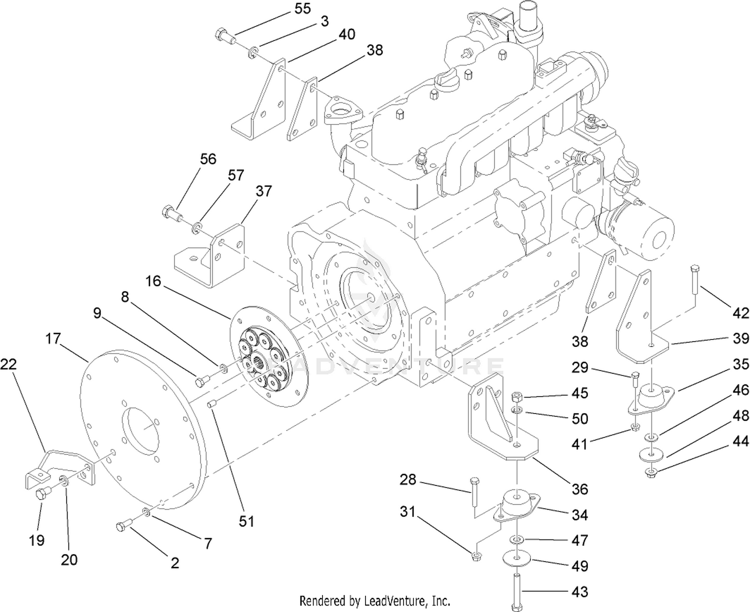 Engine Installation Assembly