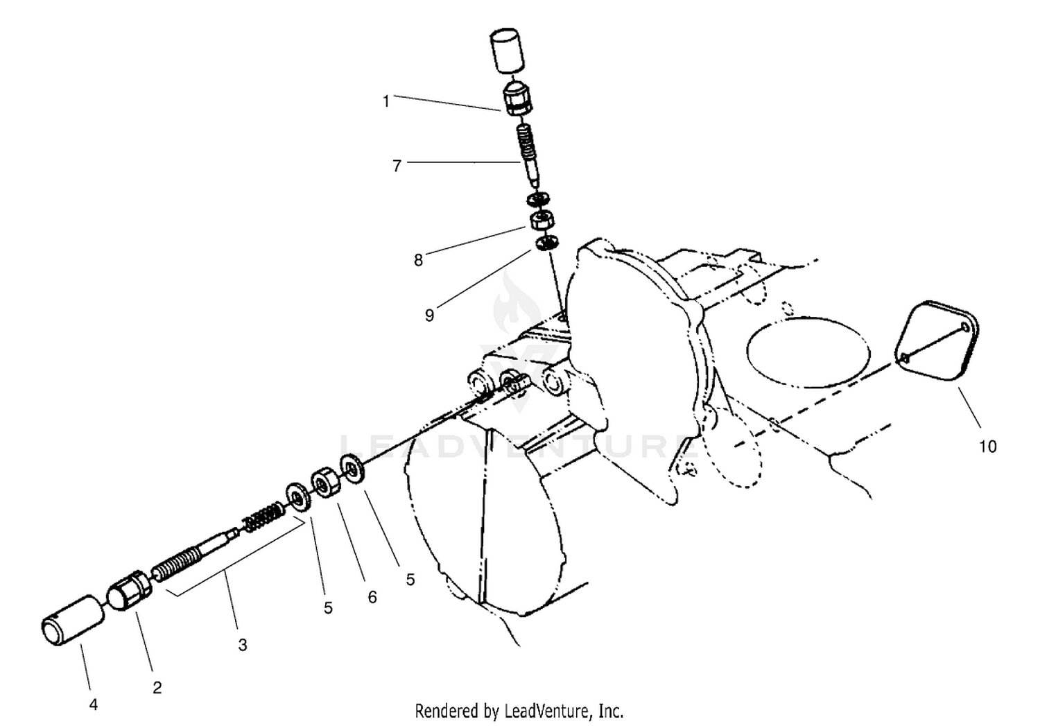 Engine Stop Lever Assembly
