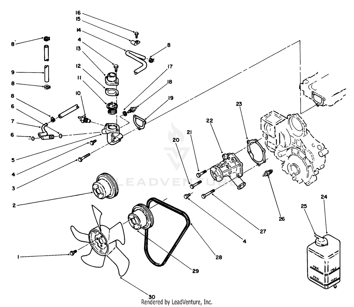 Water Pump Assembly