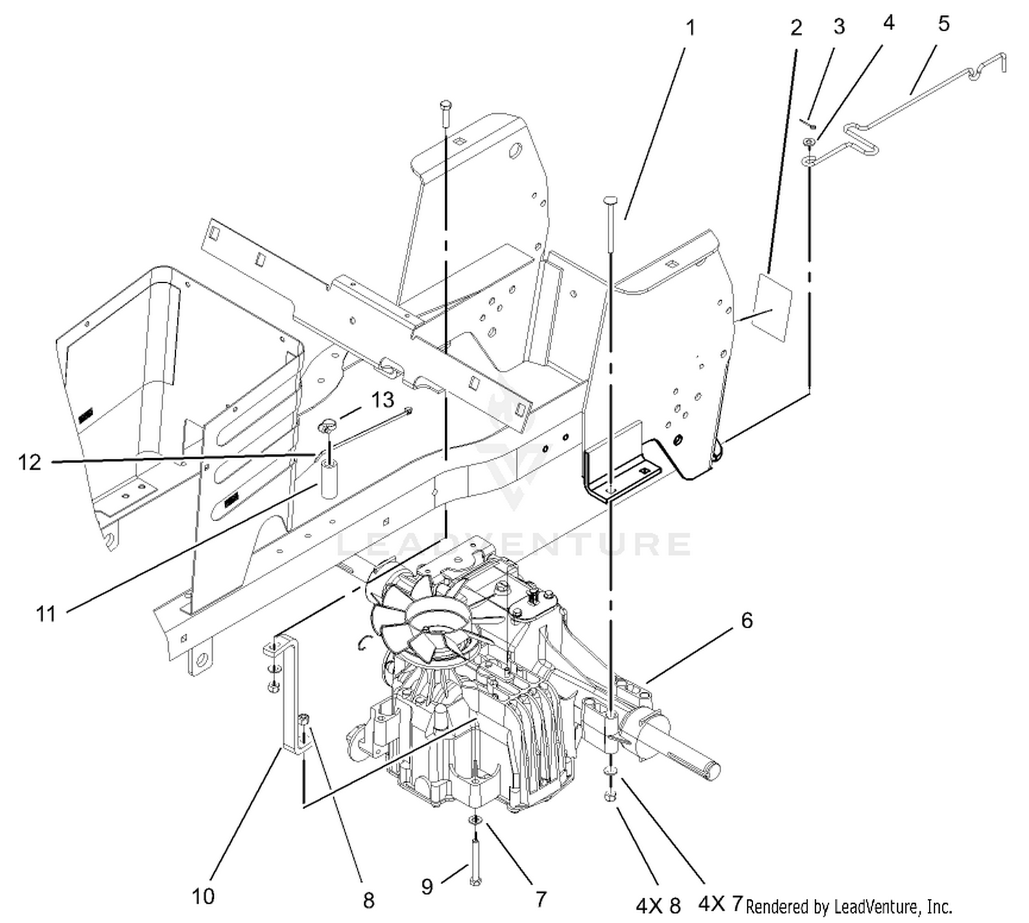 Hydro Transaxle Assembly