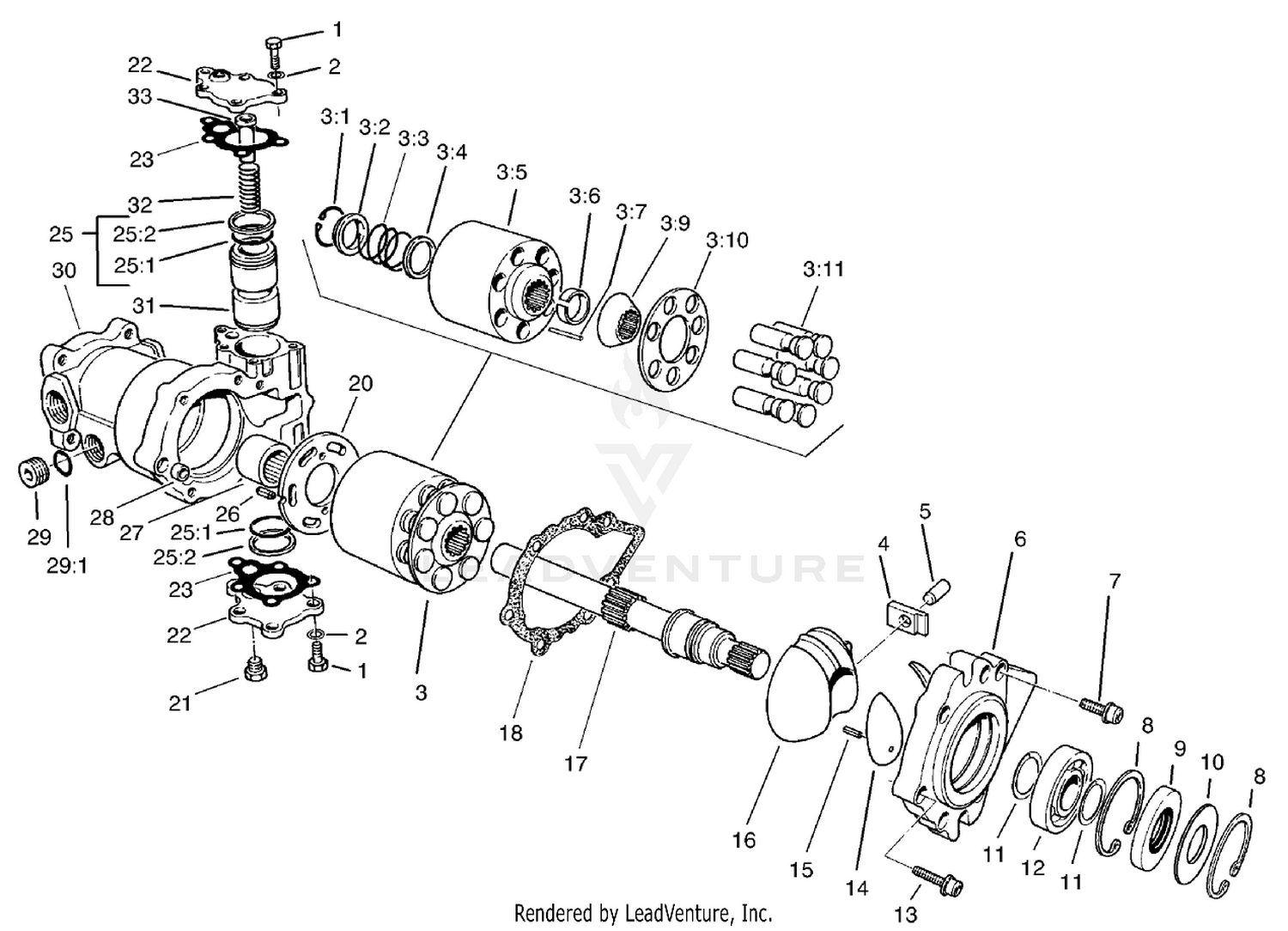 Motor Assembly No. 69-3050