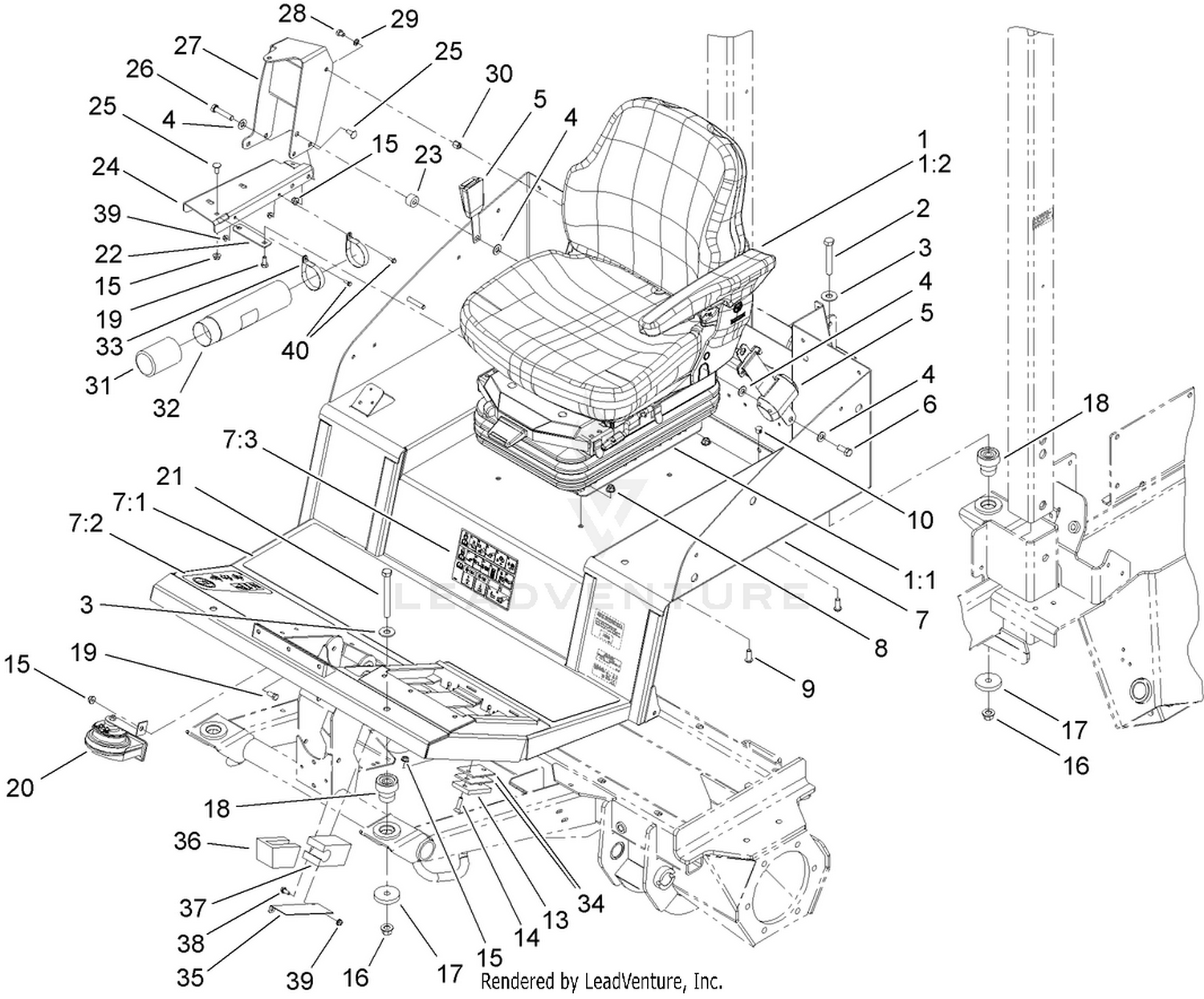 Seat and Platform Assembly