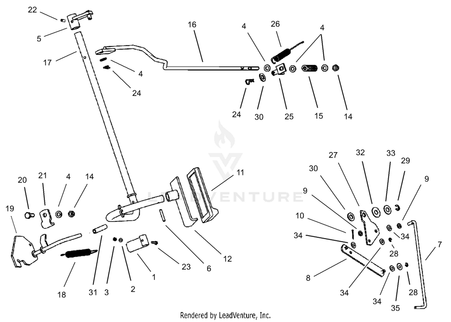 Operation Brake/By-Pass Assembly