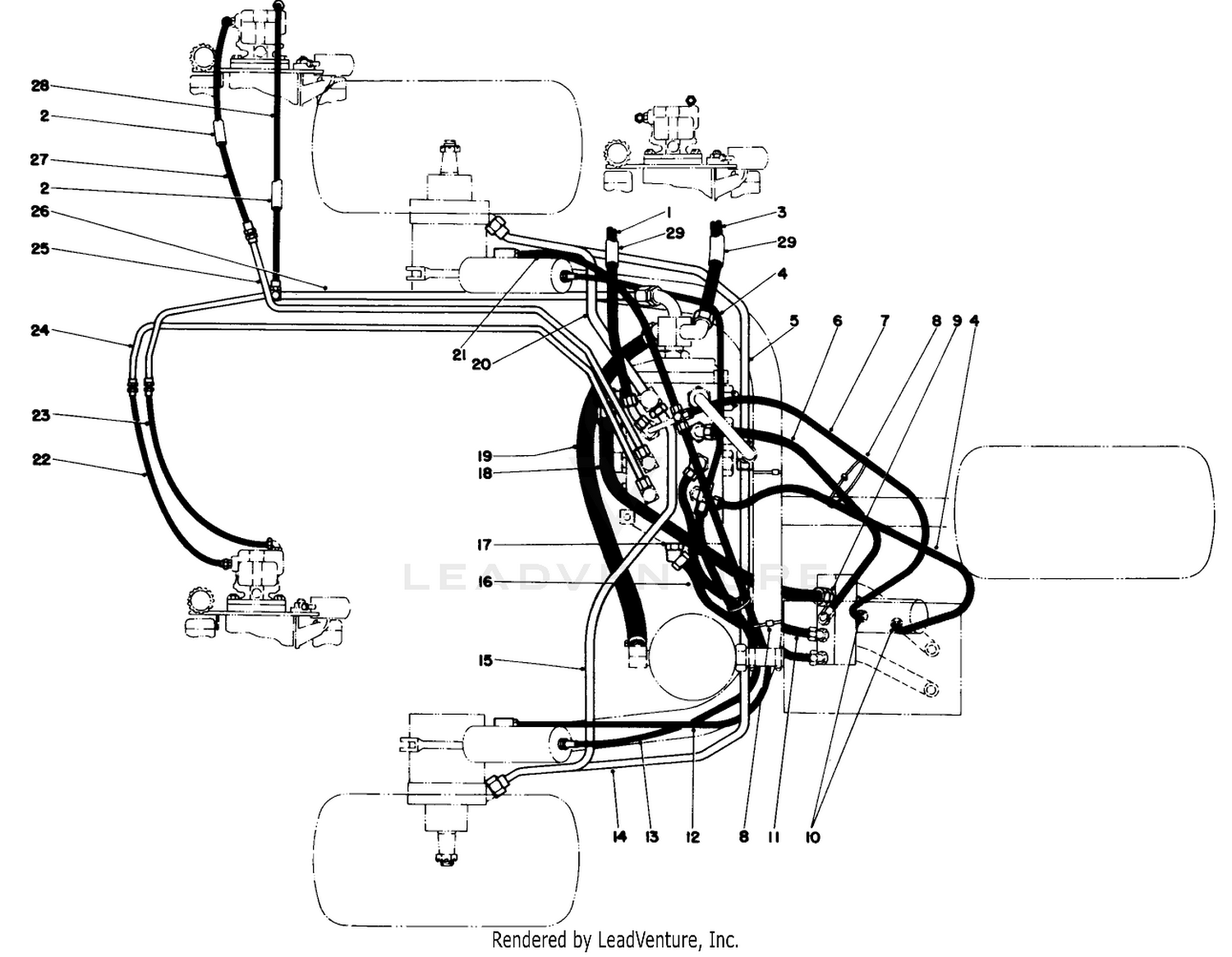 Hydraulic Systems Diagram