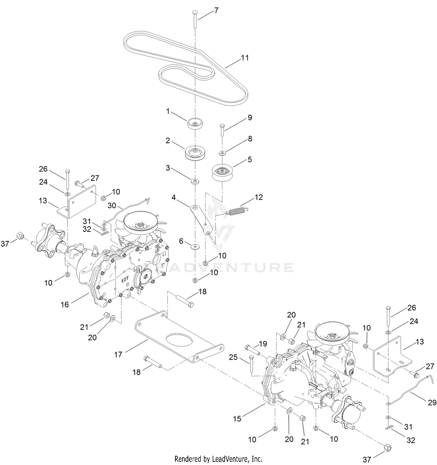 Traction Drive Assembly