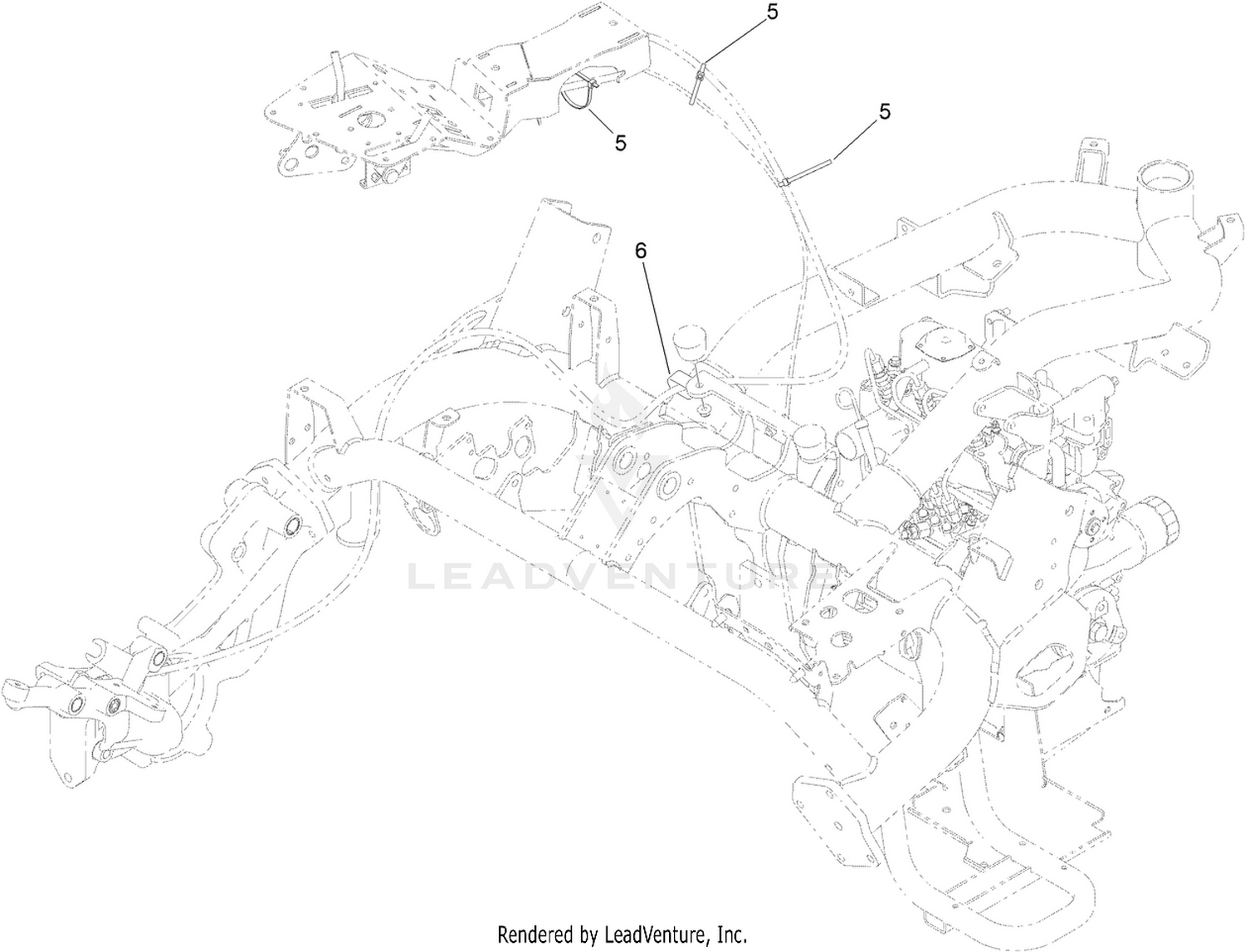 Console Cable Routing Assembly