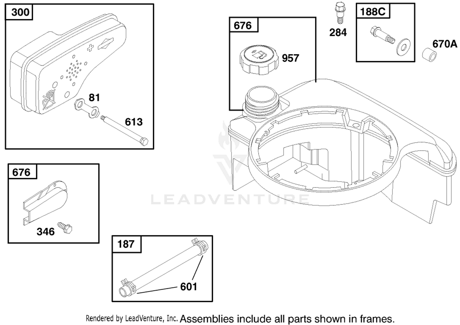 Engine Briggs  Stratton Model 12h802-1758-E1 6