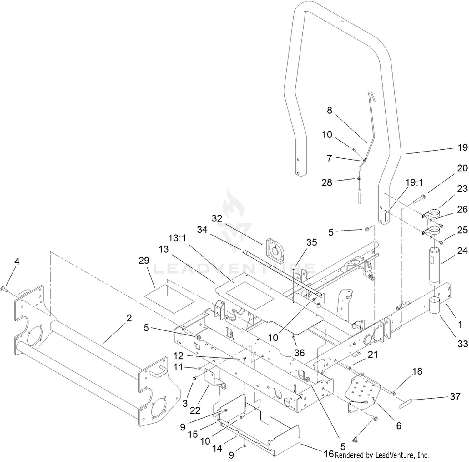 Frame and Platform Assembly