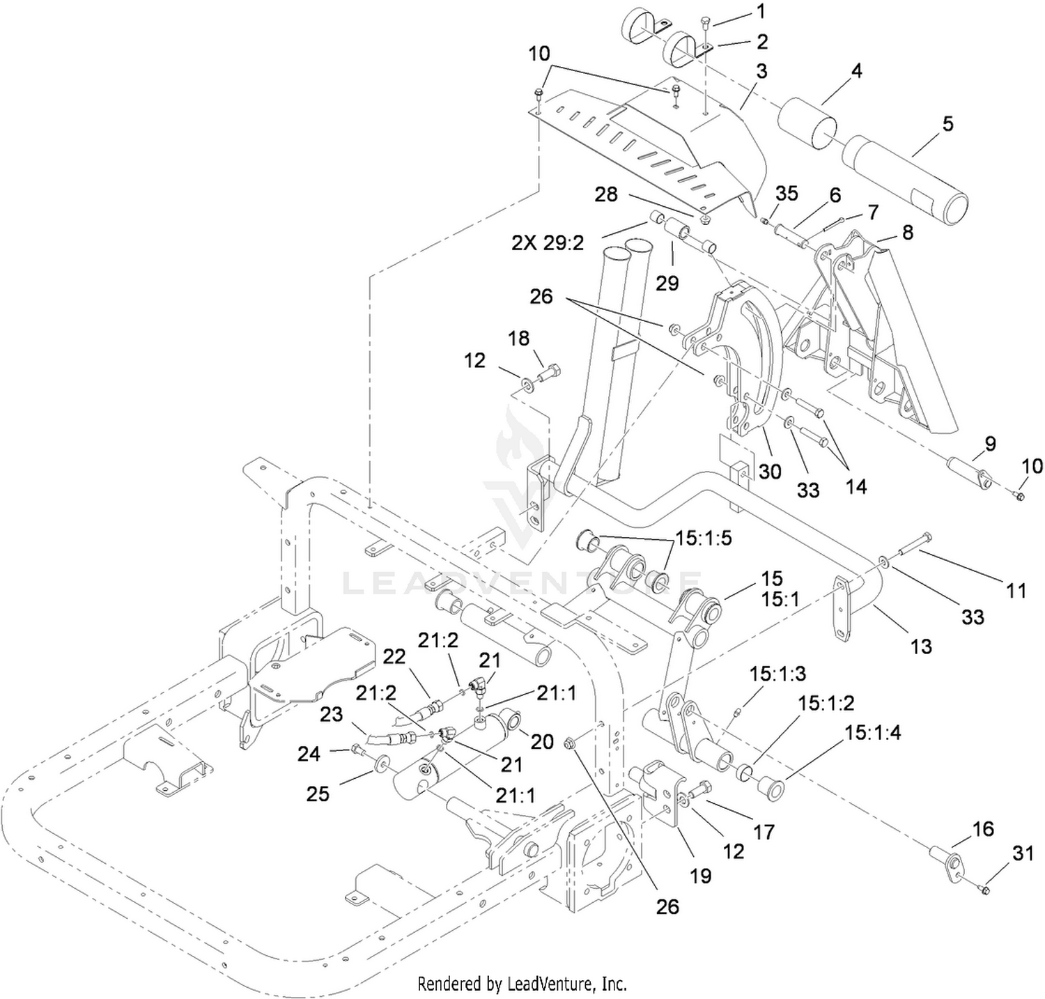 Rear Hitch Assembly