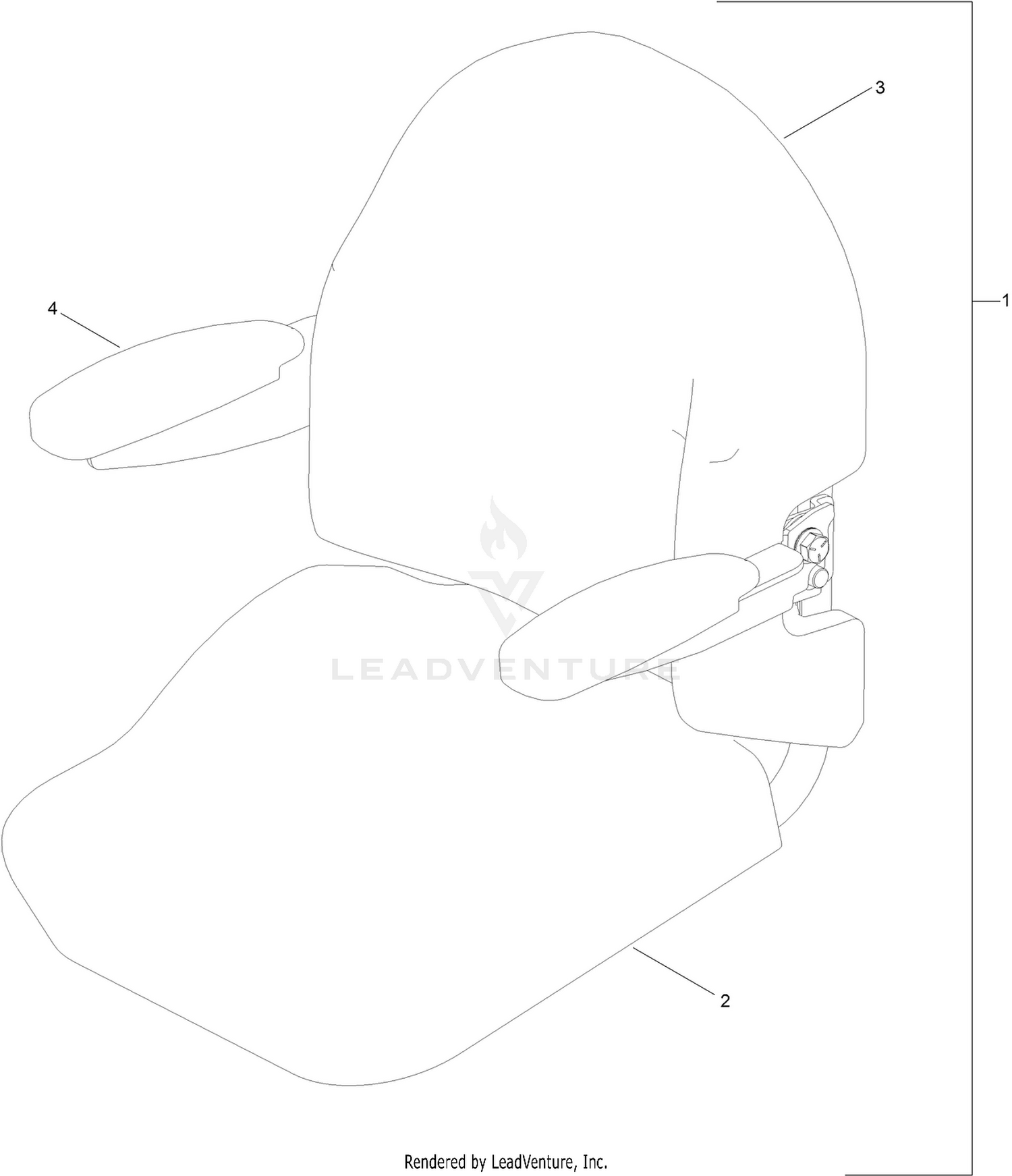 Seat Assembly No. 139-2365