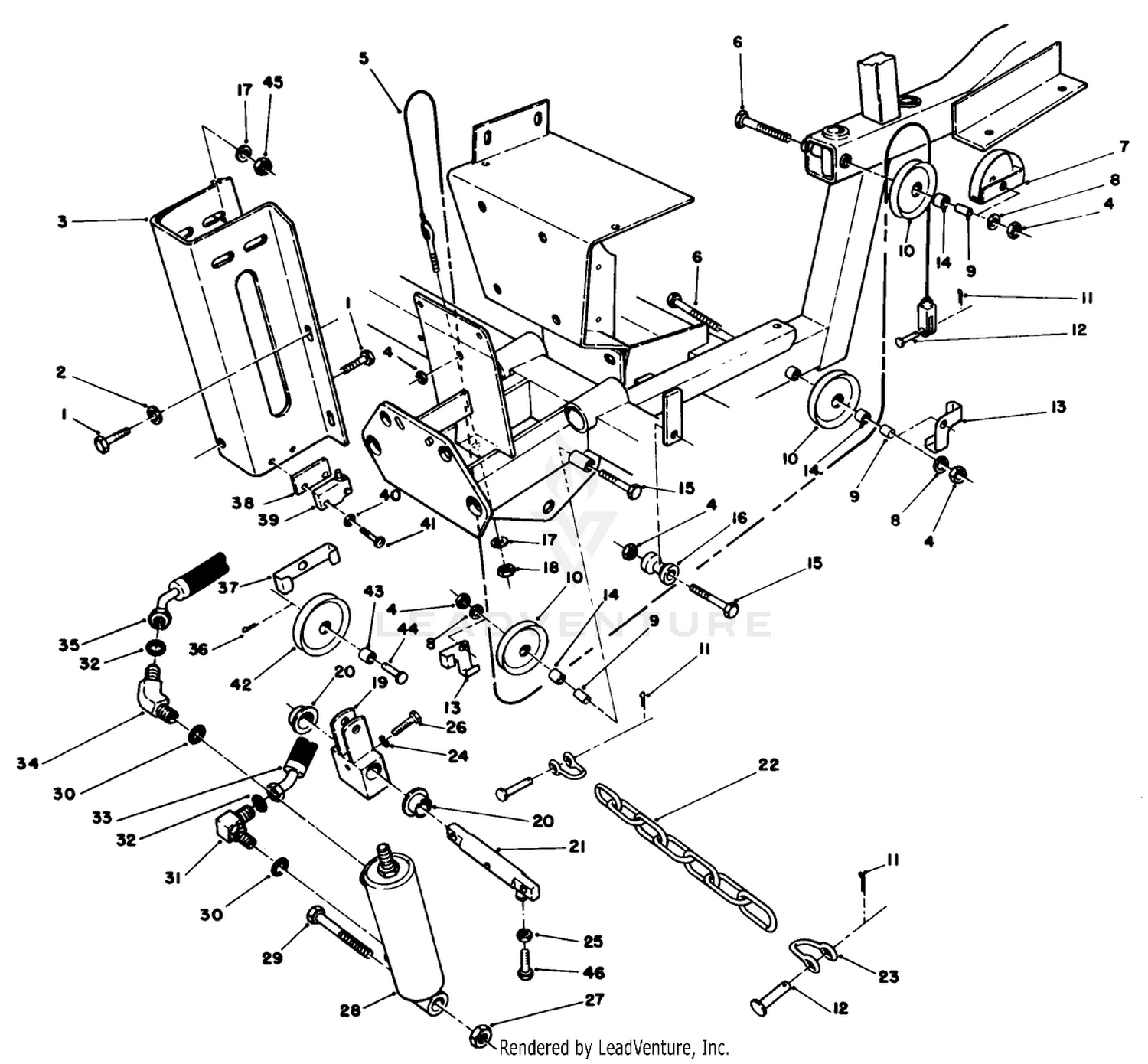 Cutting Unit Lift Assembly