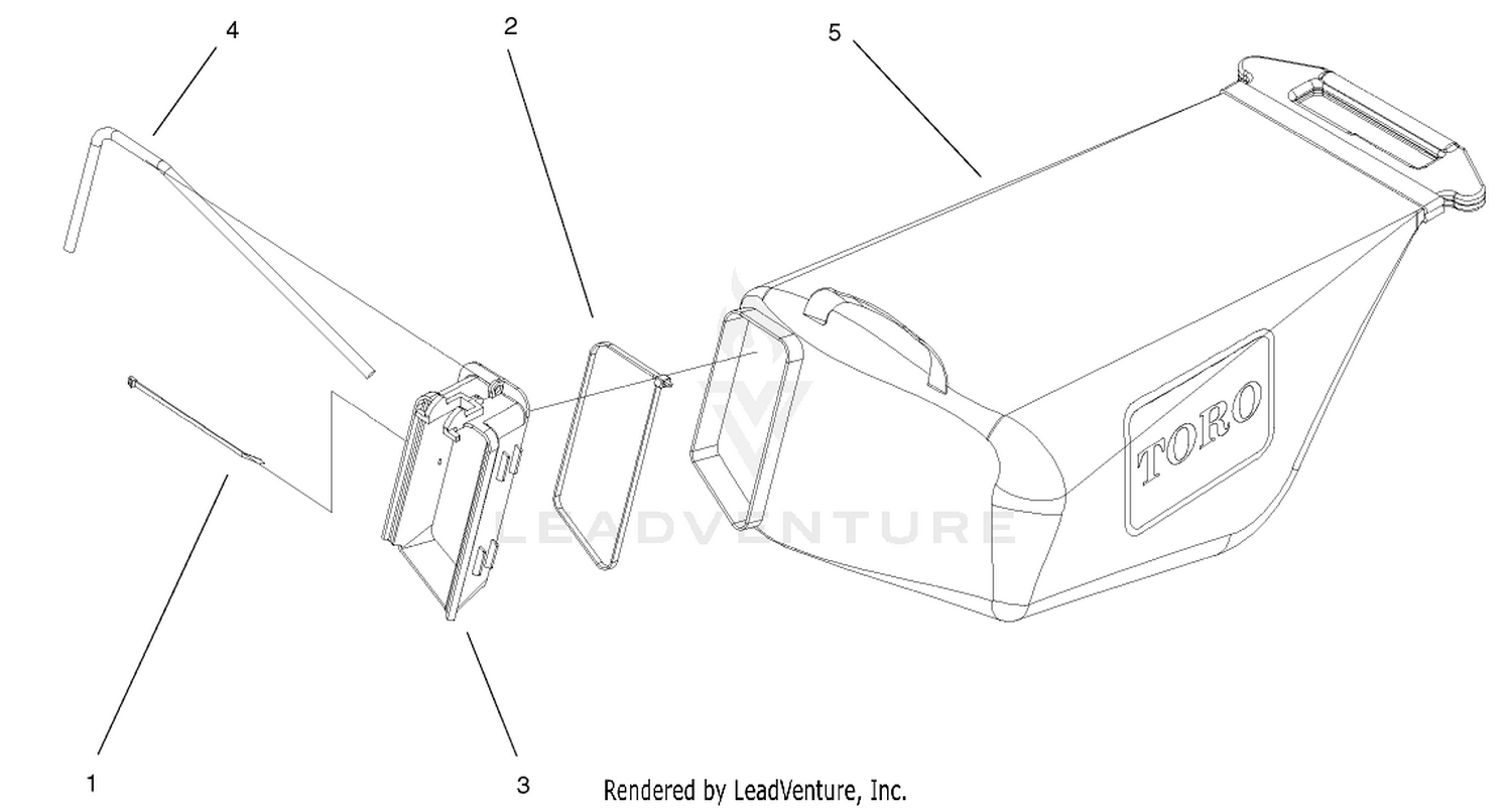 Grass Bag Assembly Part No. 98-2699