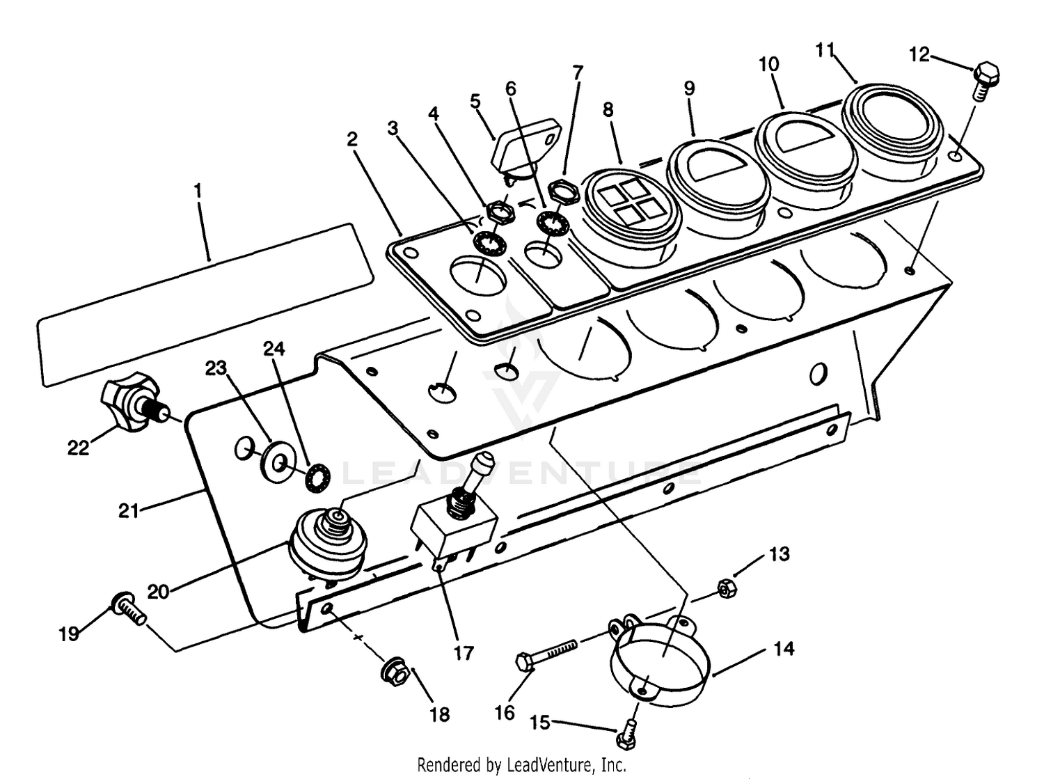 Gage Panel Assembly