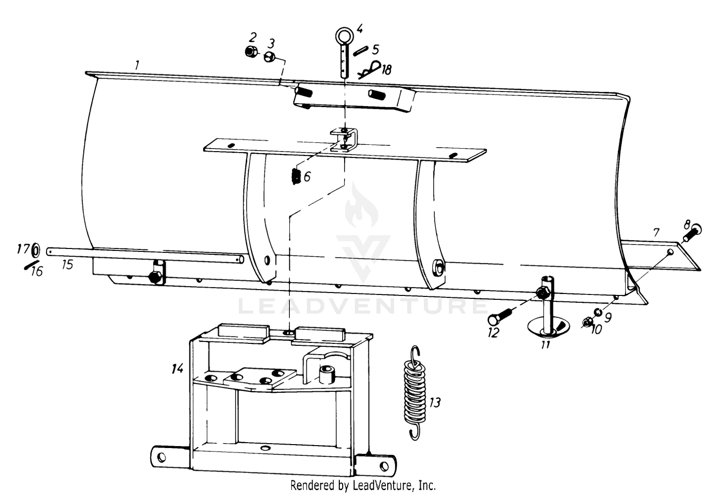 Parts List For Blade (fig. A)