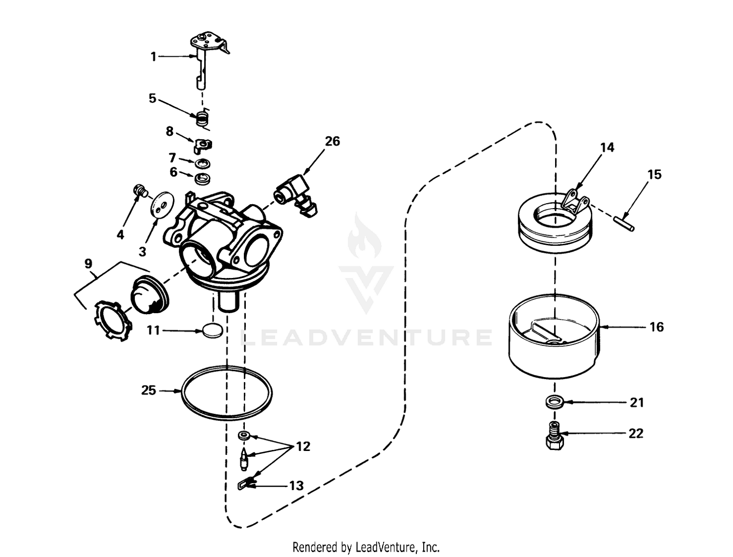 Carburetor No. 632050