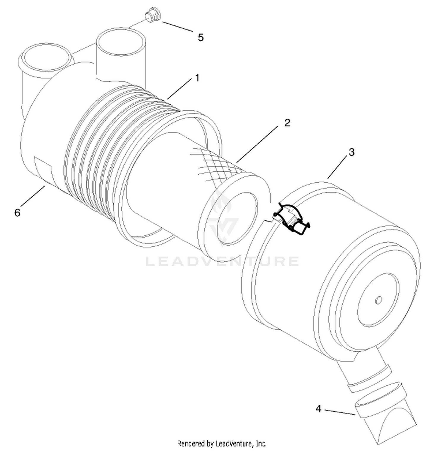 Air Cleaner Assembly No. 99-7120