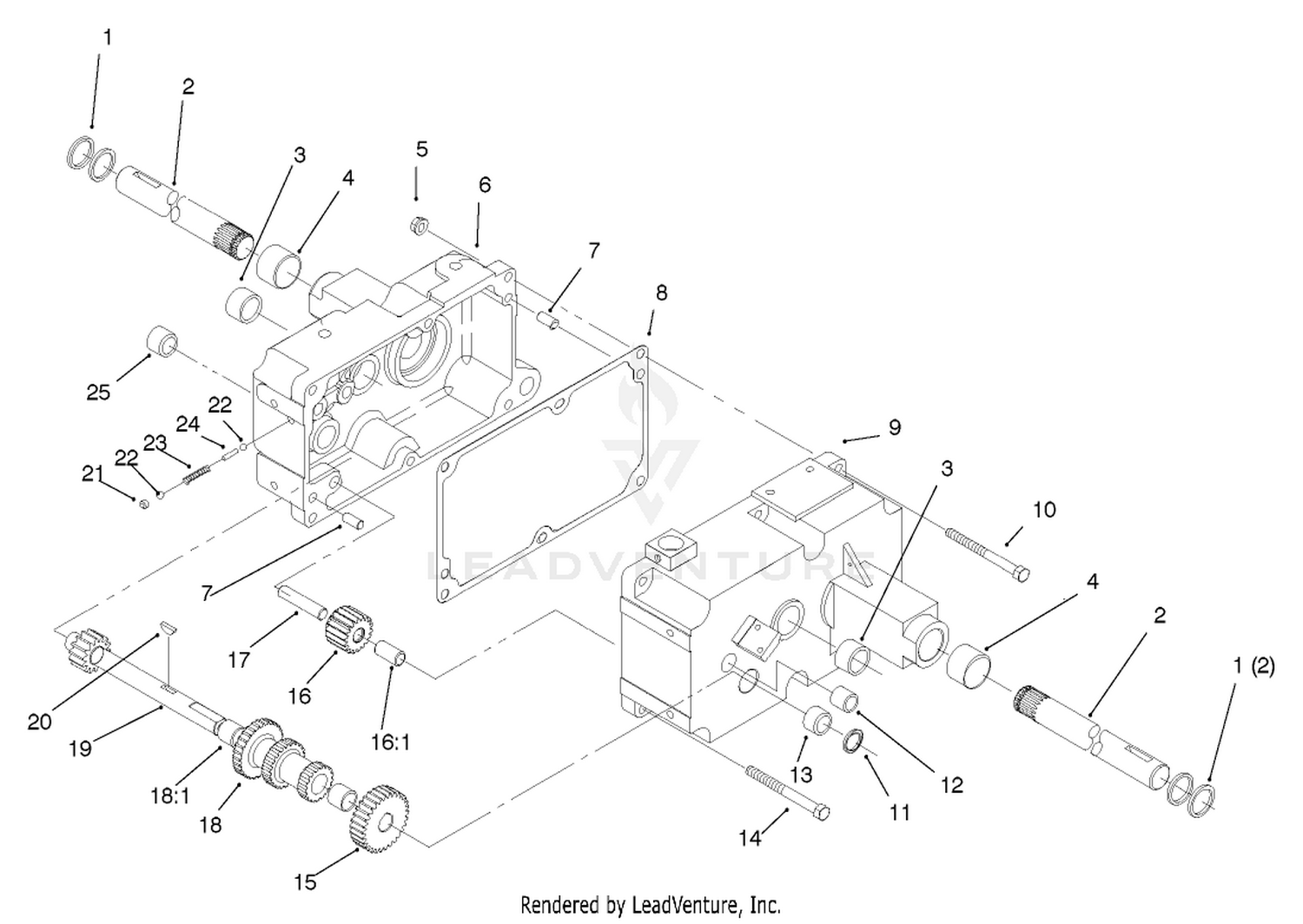 Transmission 8-Speed 8 Pinion