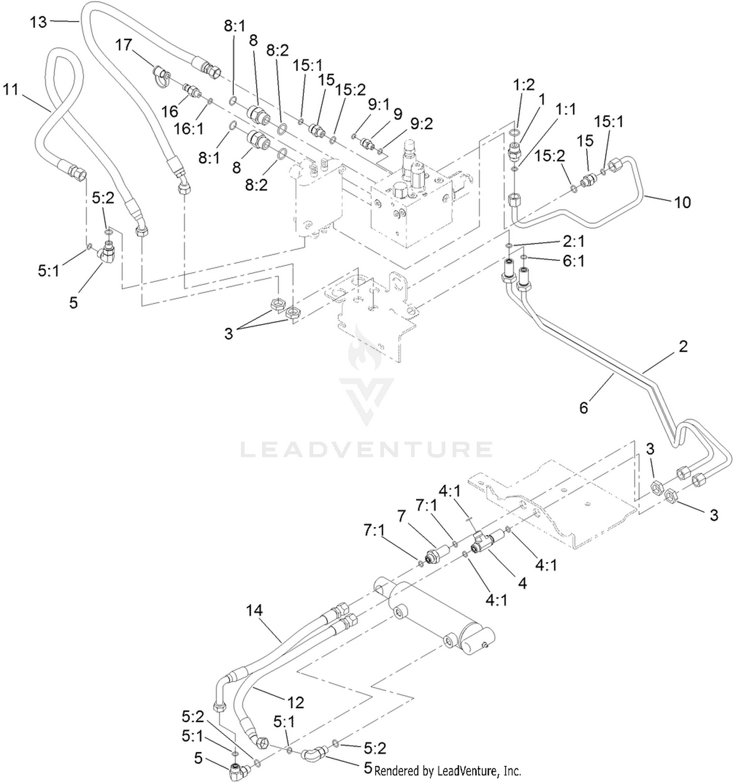 Sidewinder Hydraulic Assembly