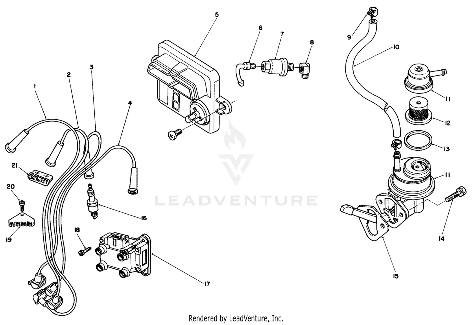 Ignition  Fuel Pump Assembly