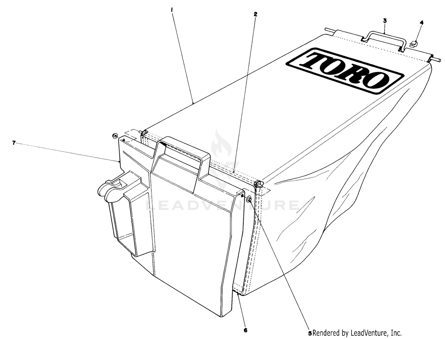 Grass Bag Assembly No. 11-4949