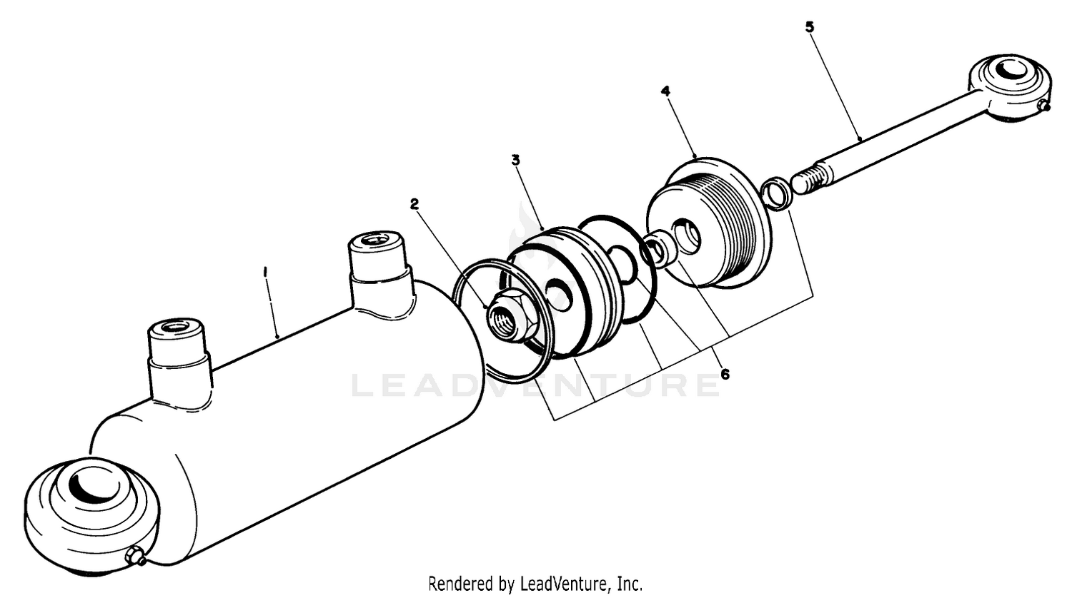 Hydraulic Cylinder No. 75-1200