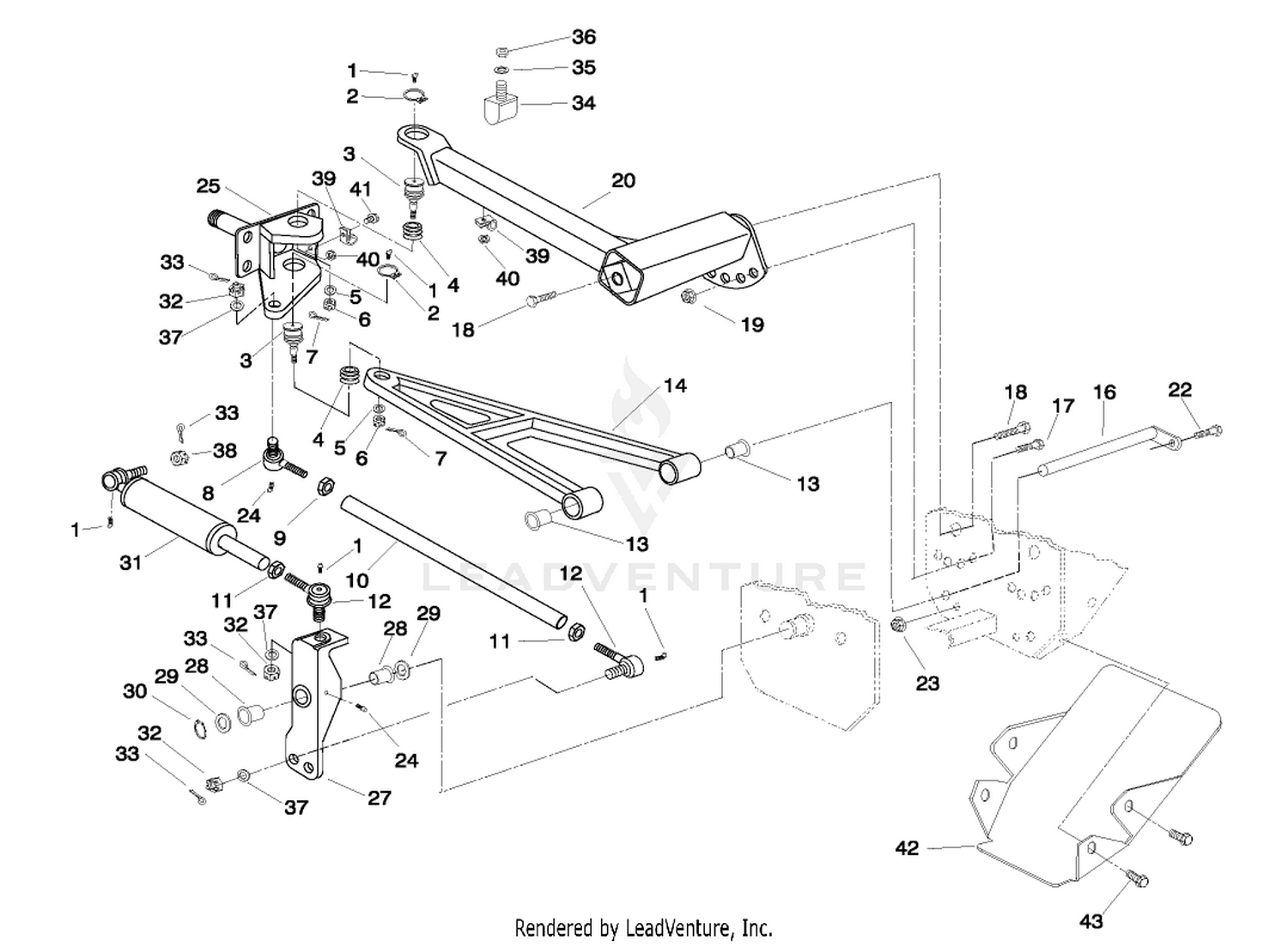 FRONT SUSPENSION ASM