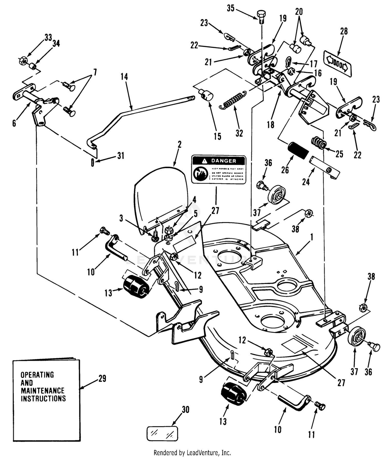 Side Discharge Mower-37 In. (94 Cm) (vehicle Identification Number 35-37sl01)