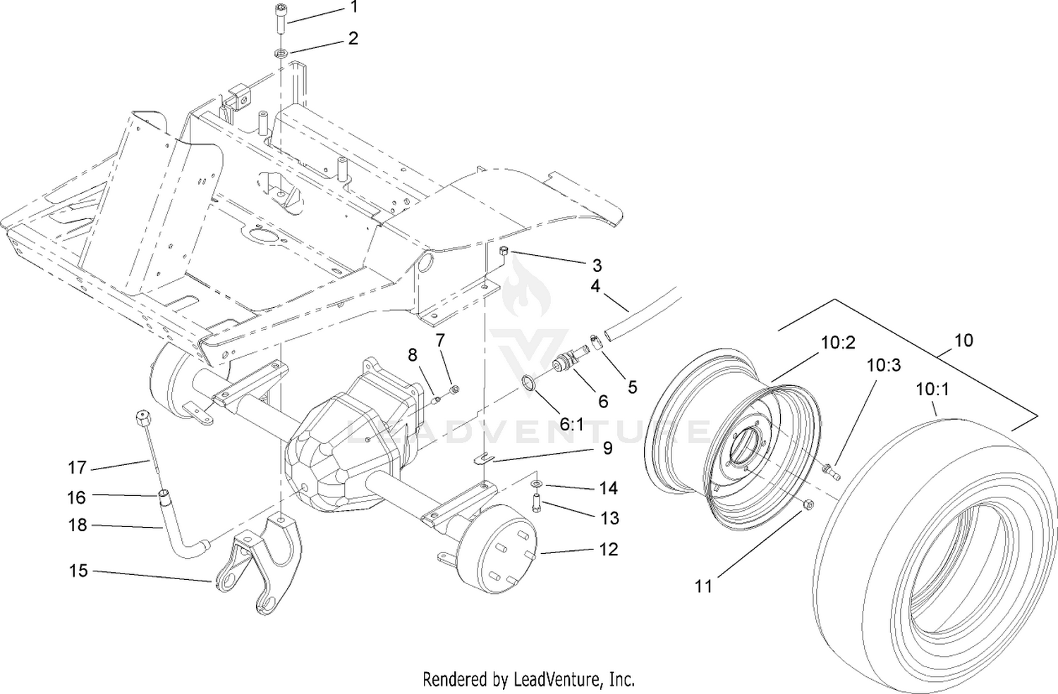 Front Axle Assembly