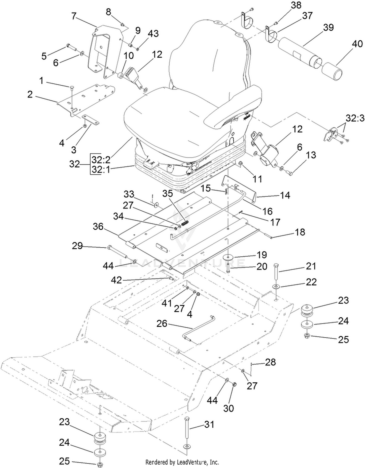 Seat Base and Seat Assembly