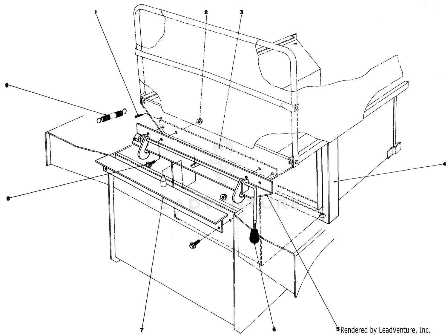 Latch  Brace Kit No. 40-2400