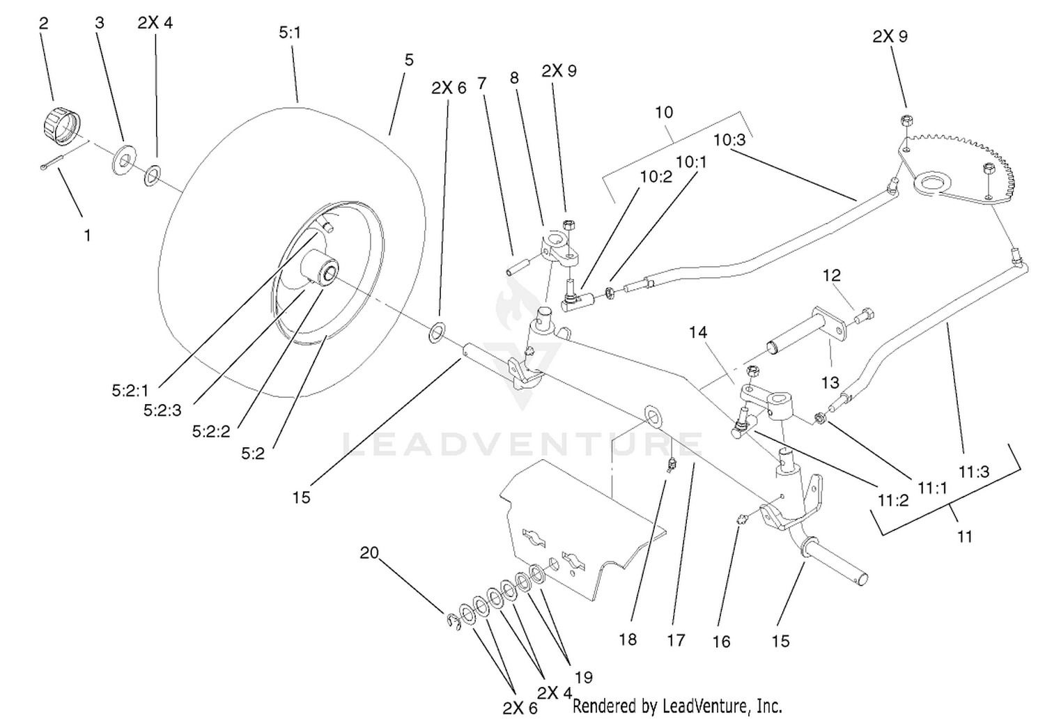 Front Axle Assembly