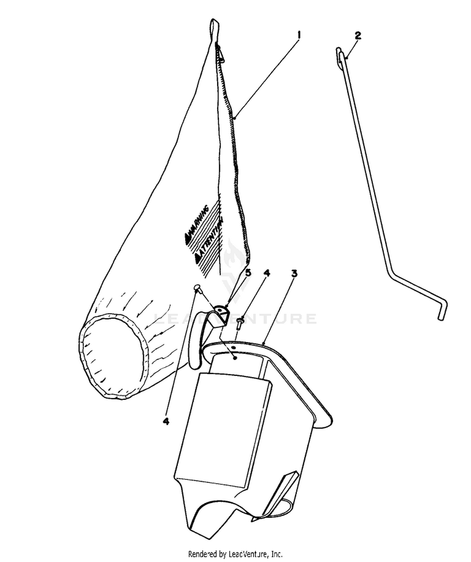Grass Bagging Assembly