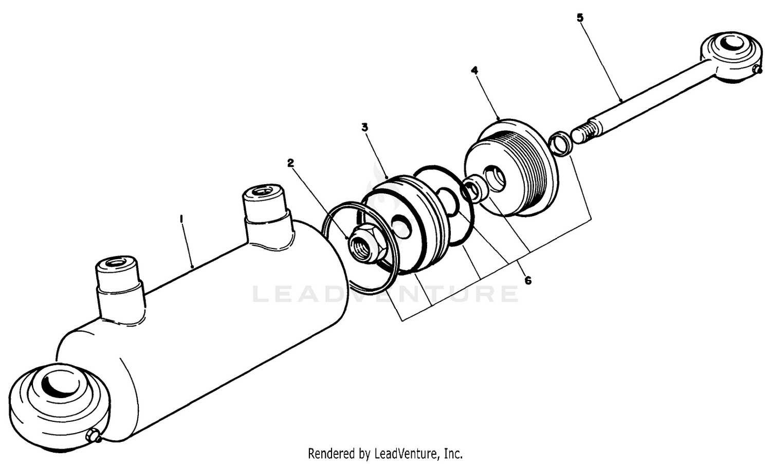 Hydraulic Cylinder Assembly No. 83-5030