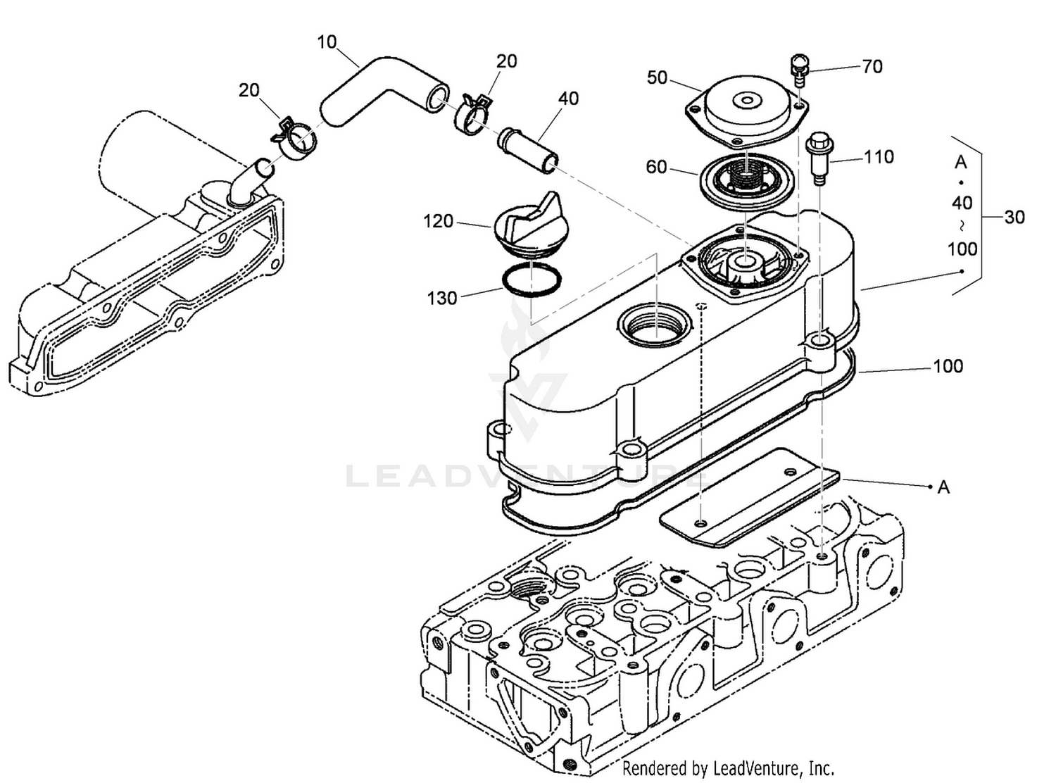 Cylinder Head Cover Assembly