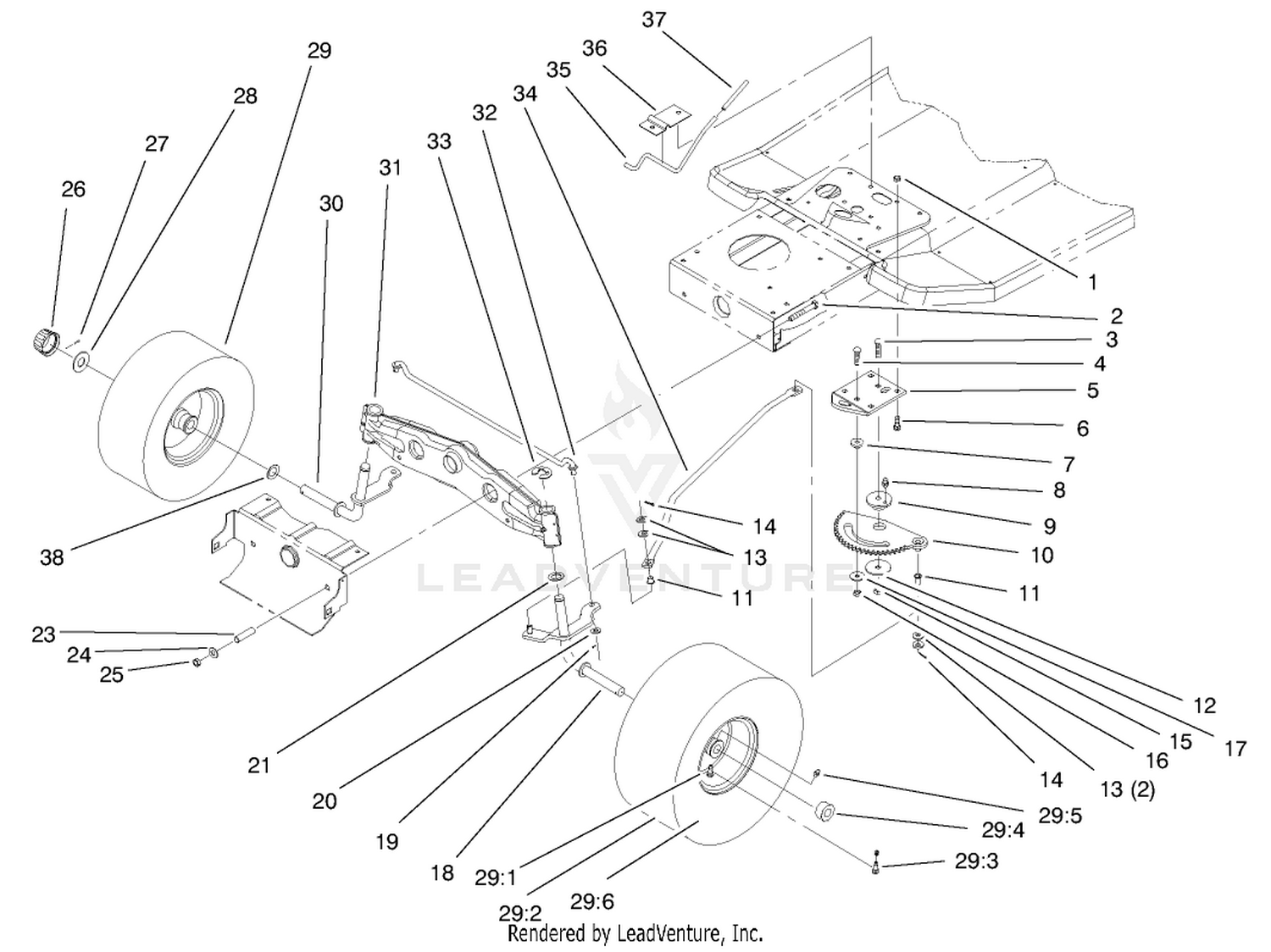 Front Axle Assembly
