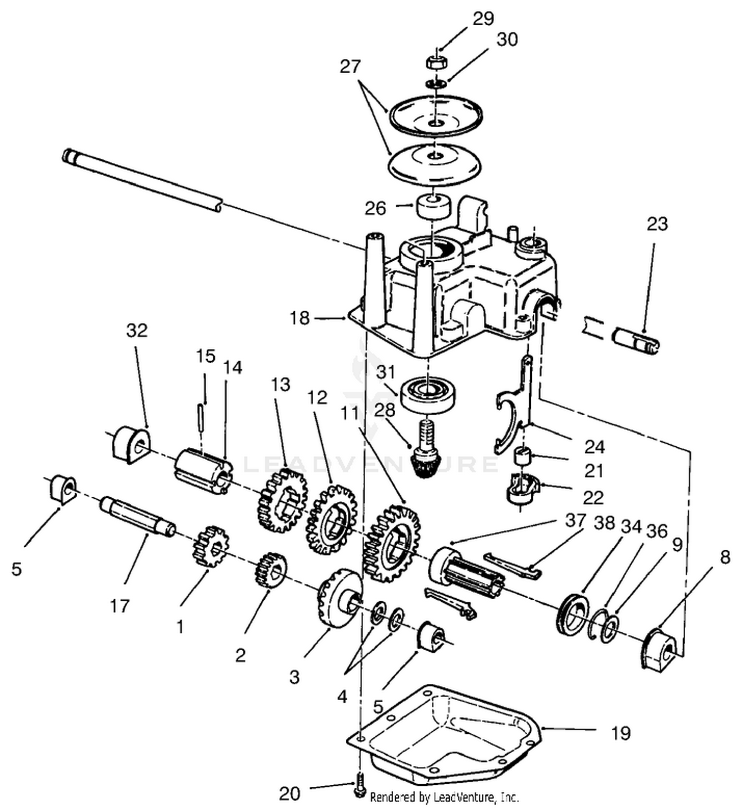 Gear Case Assembly