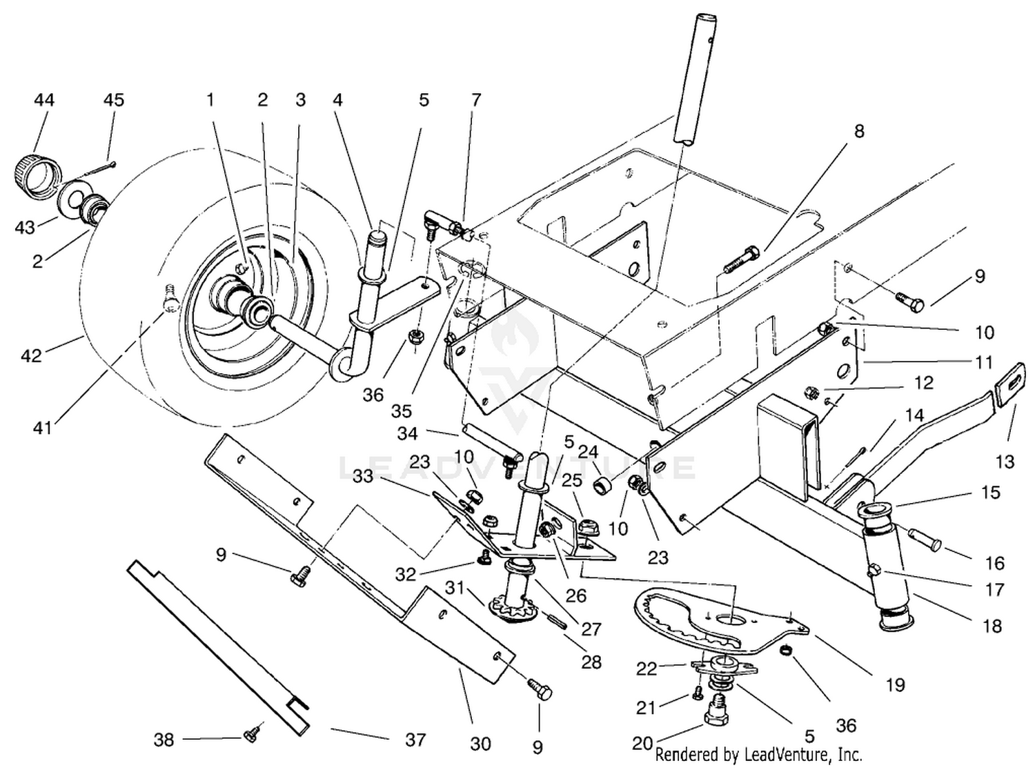 Front Axle Assembly