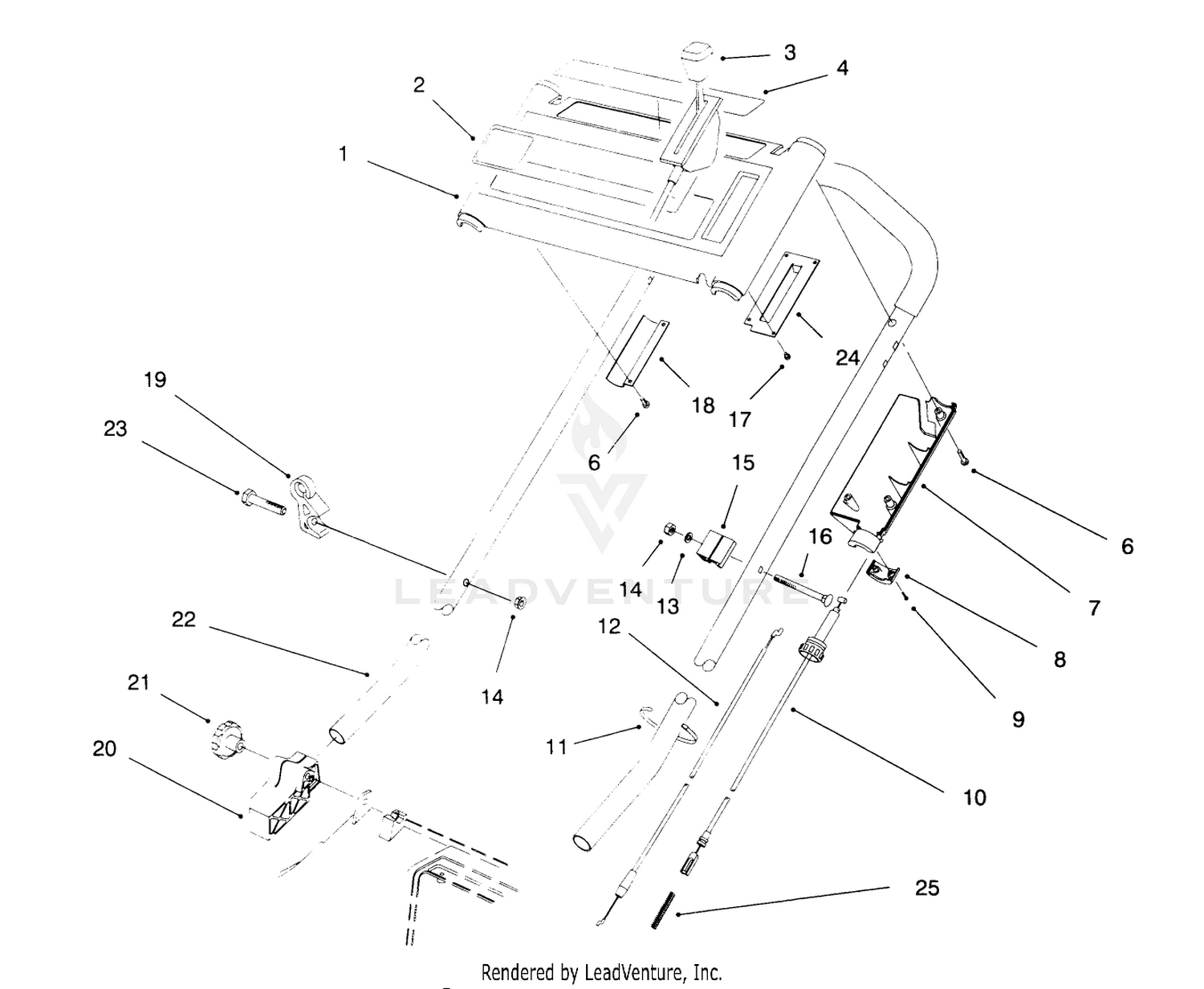 S. P. Handle Assembly