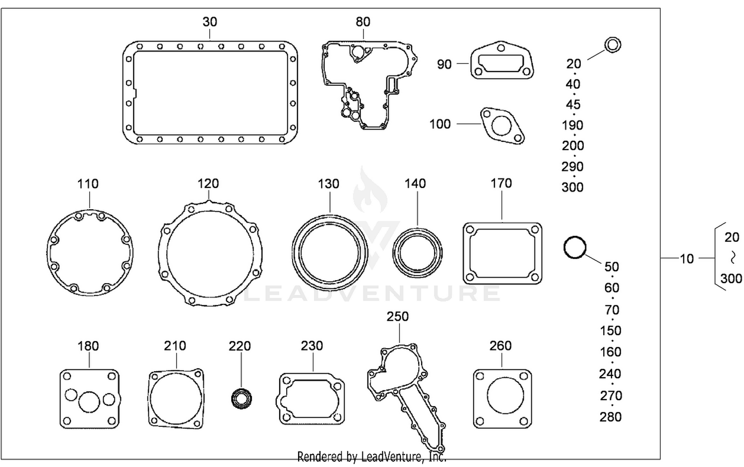 Lower Gasket Kit