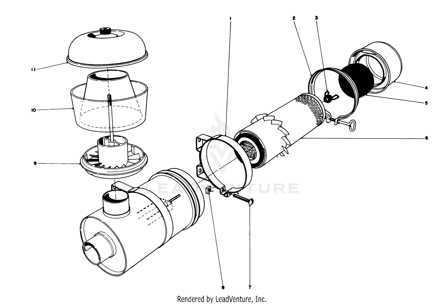 Air Cleaner Assembly No. 8-2329