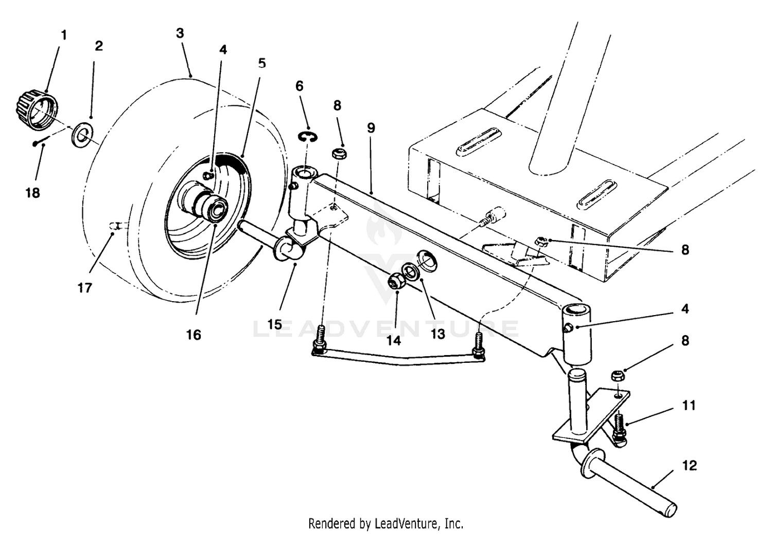 Front Axle Assembly
