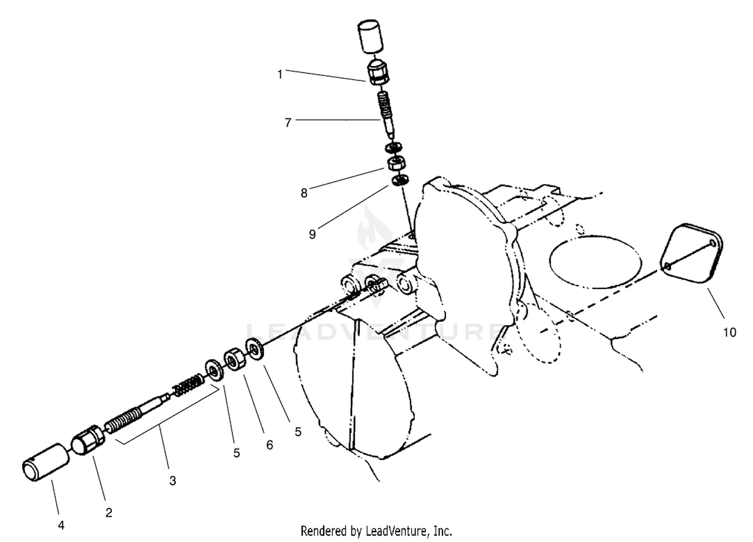 Engine Stop Lever Assembly