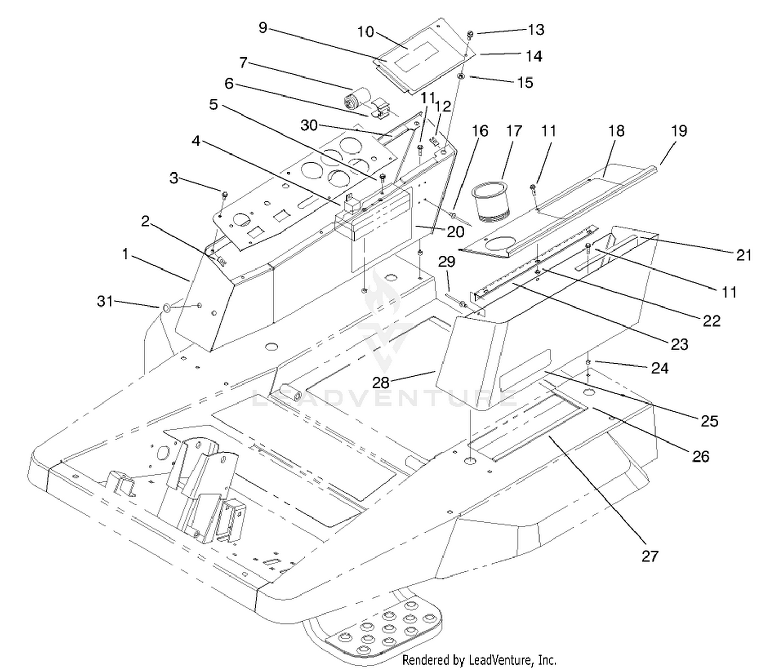 Control Console Assembly