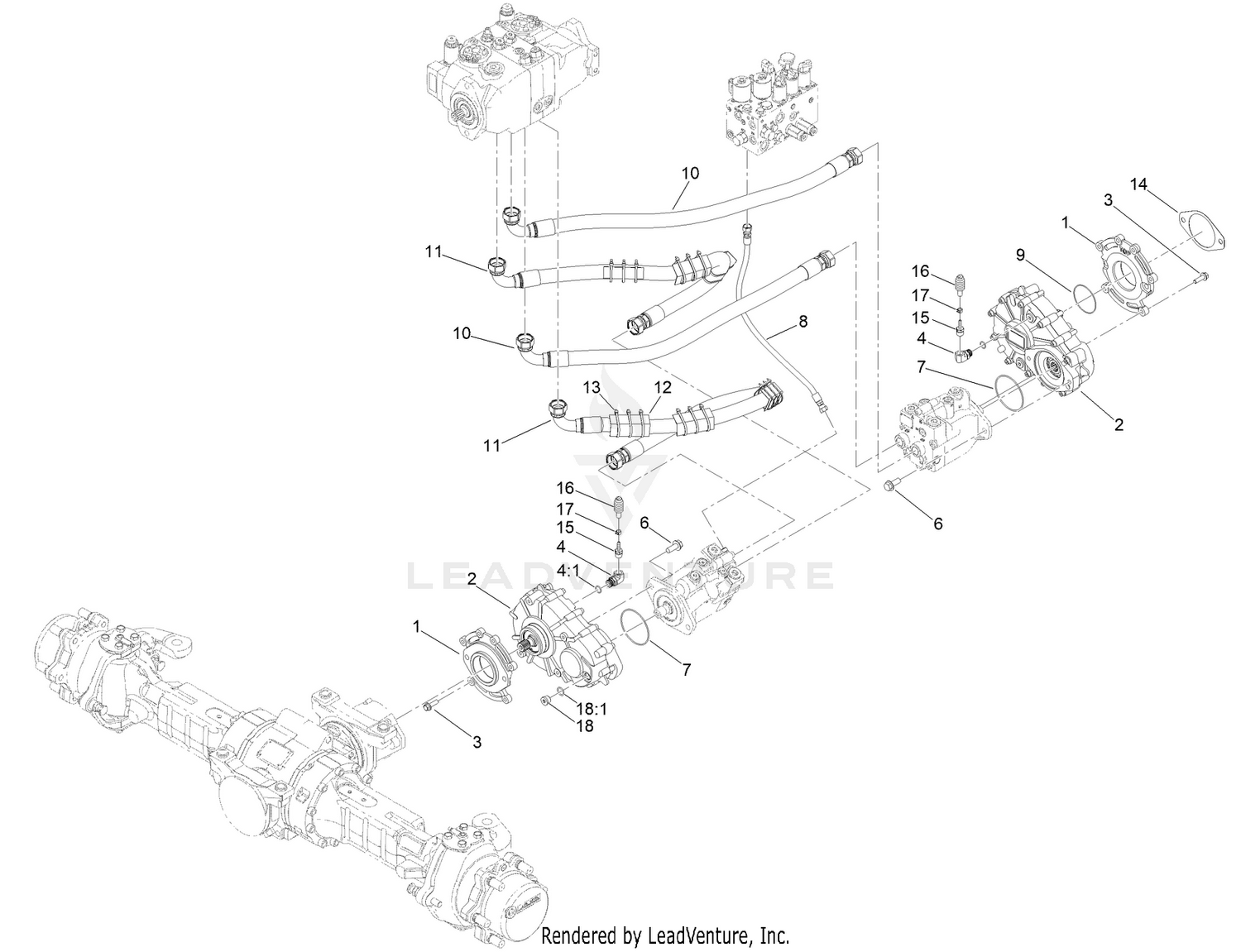 Gearbox Reduction Kit Assembly No. 144-9700