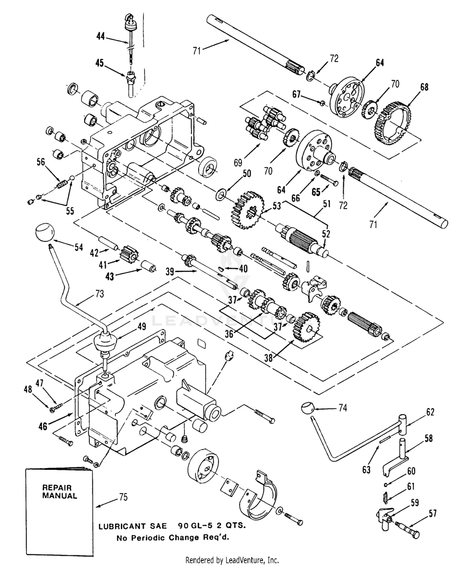 MECHANICAL TRANSMISSION-8-SPEED (CONTINUED)