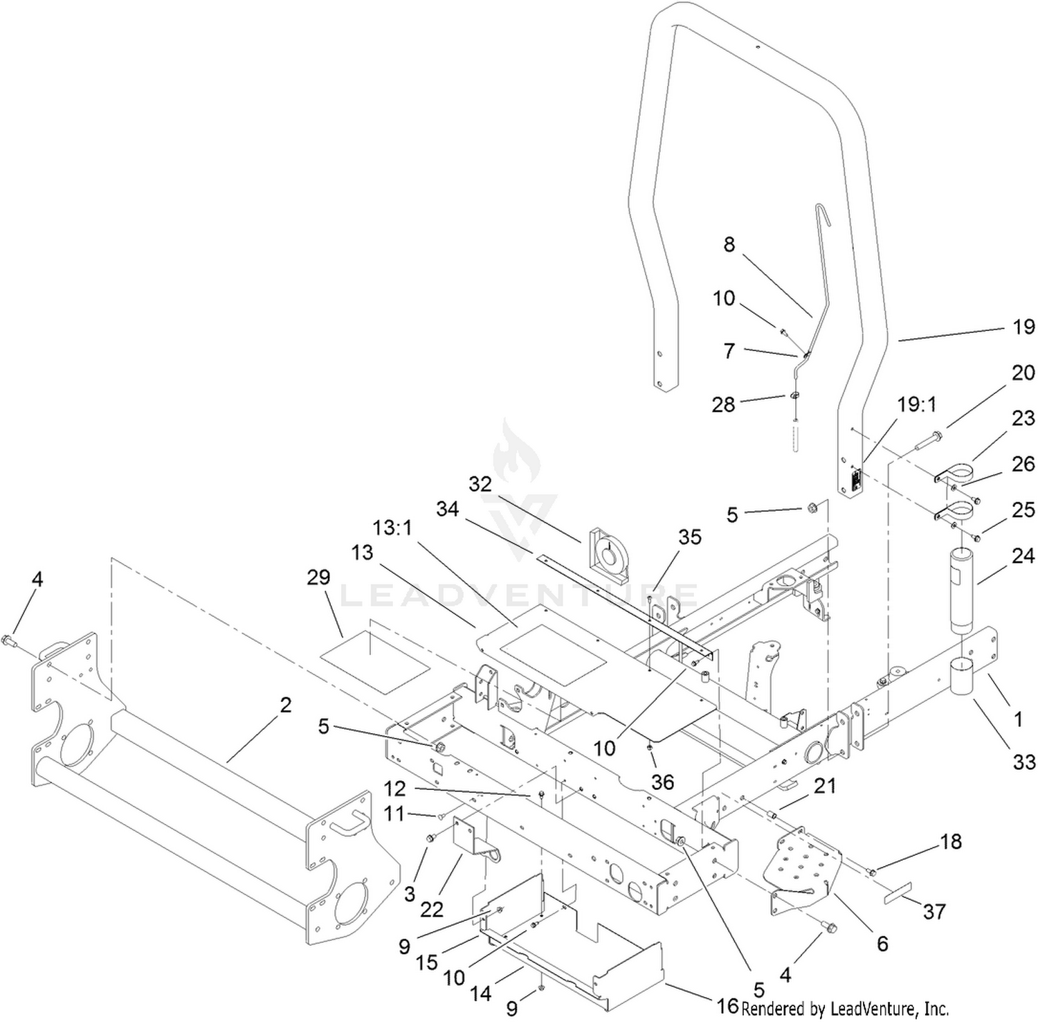 Frame and Platform Assembly