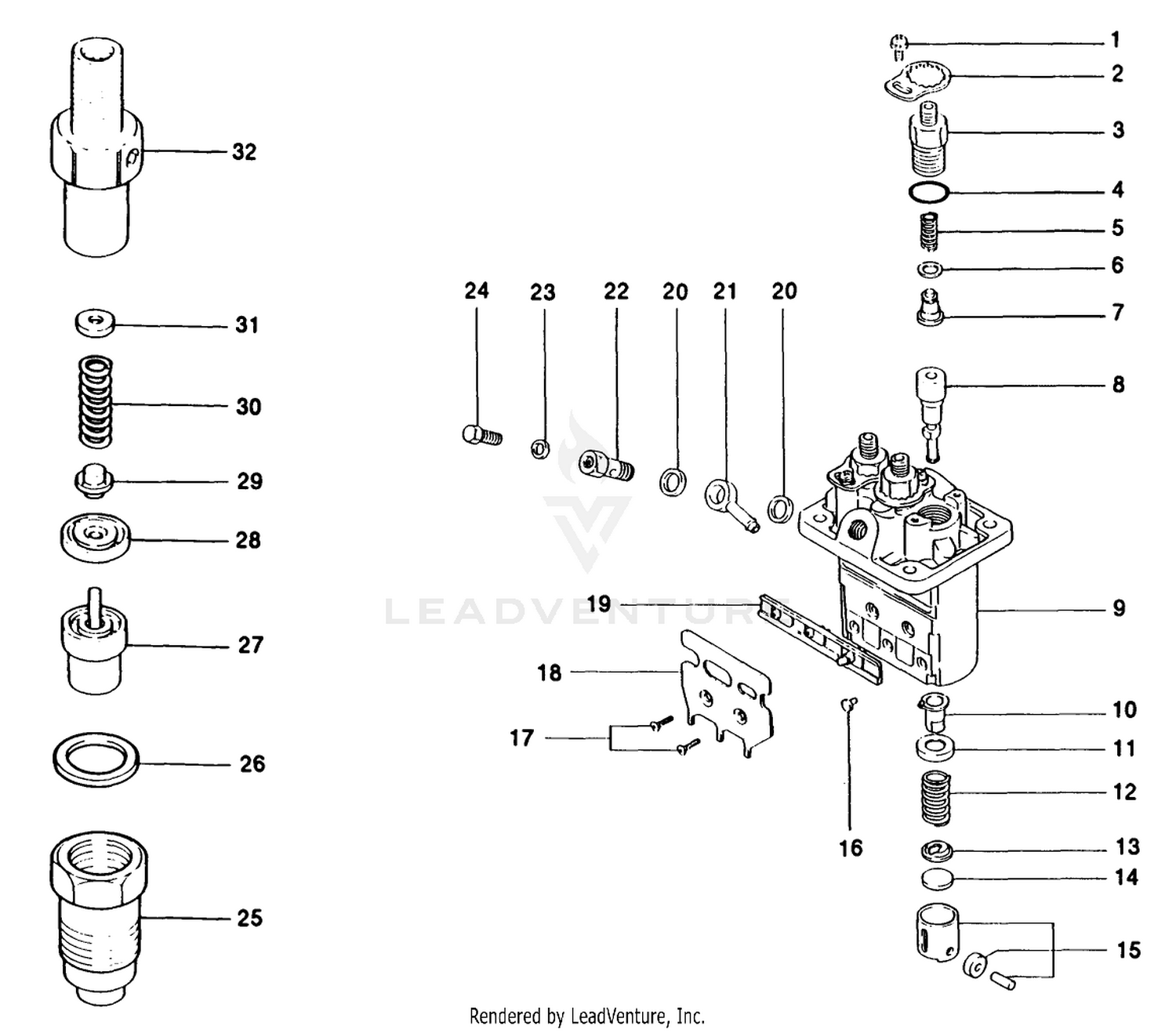 Fuel Injection Pump Assembly