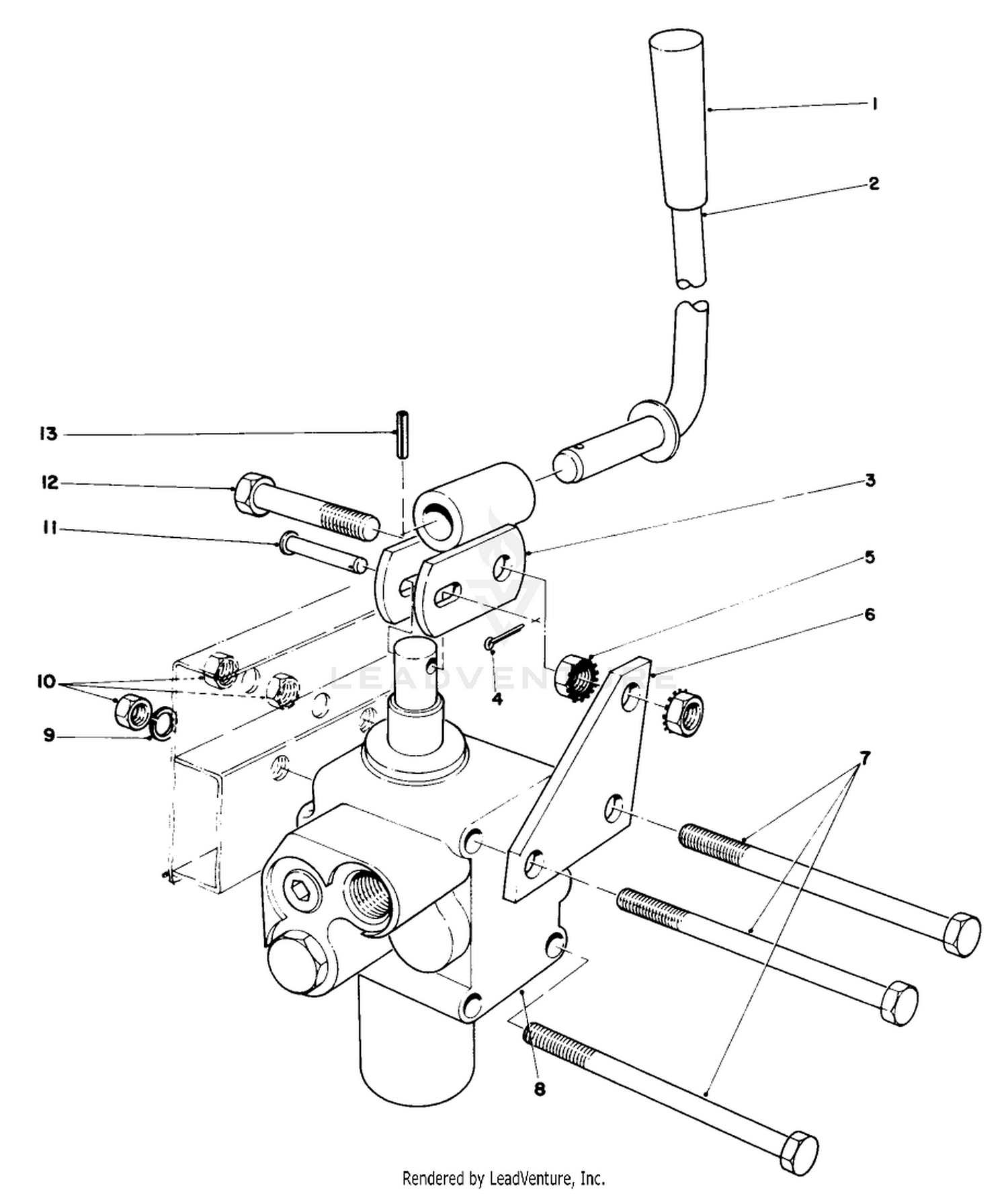 Valve And Lever Assembly